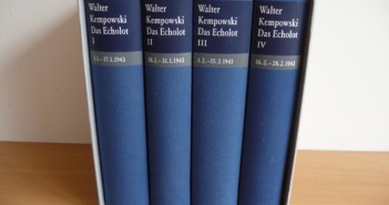 Das Echolot. Ein kollektives Tagebuch