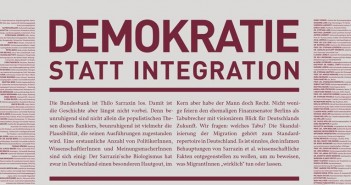 Demokratie statt Integration