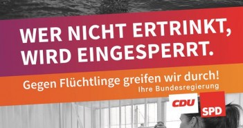 Wer nicht ertrinkt, wird eingesperrt